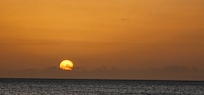 Sunset from beach