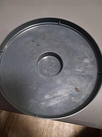 Moldy ice bucket lid