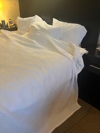 This is how our bed was made.