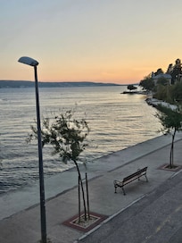 View from hotel terrace