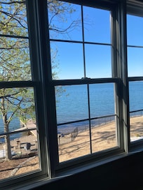 View from an upstairs bedroom