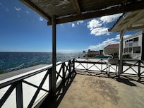 View from the “private” terrace.