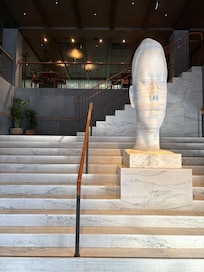 Entrance view to hotel (inside)