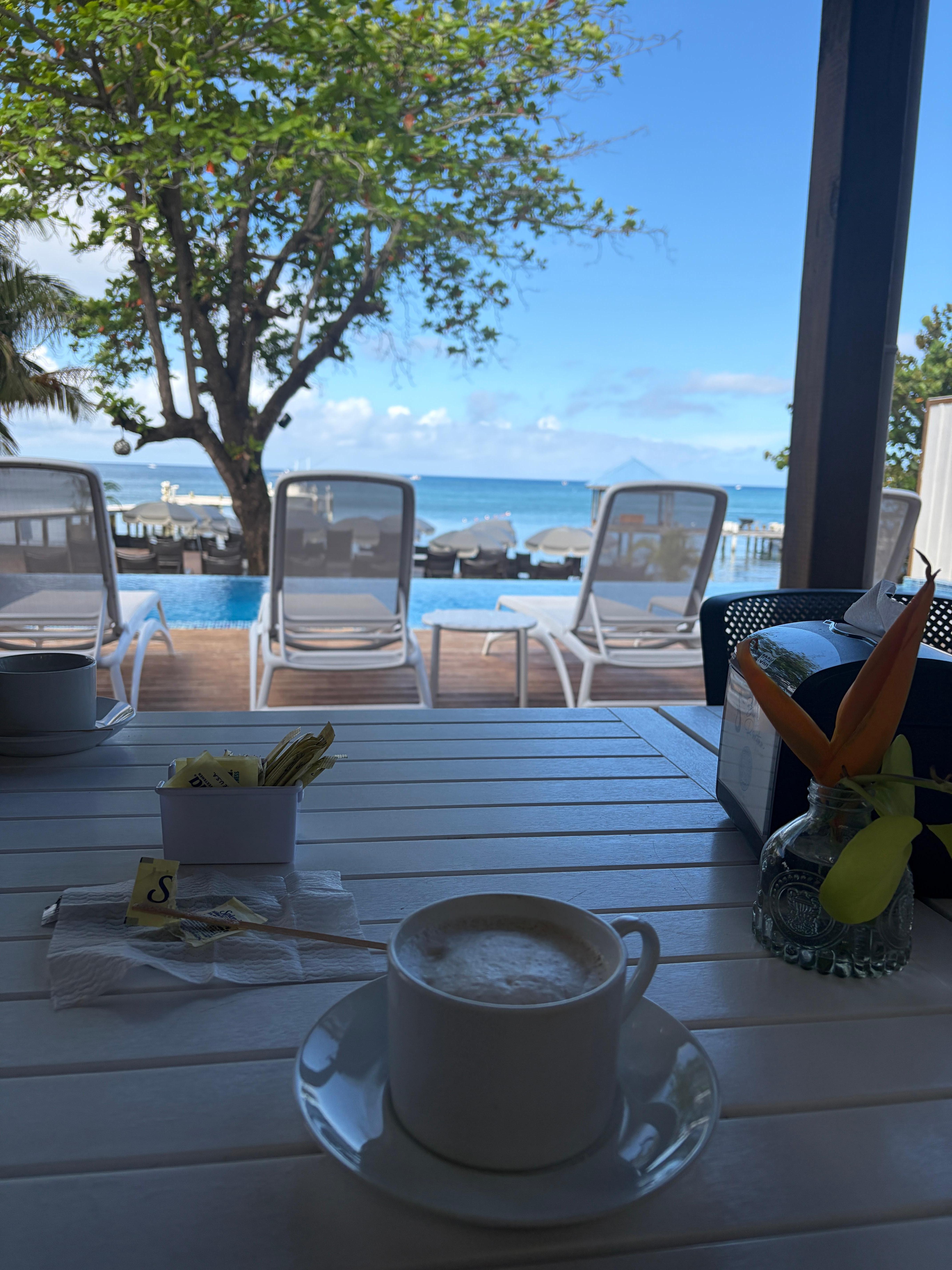 Coffee from Blue Roatan 