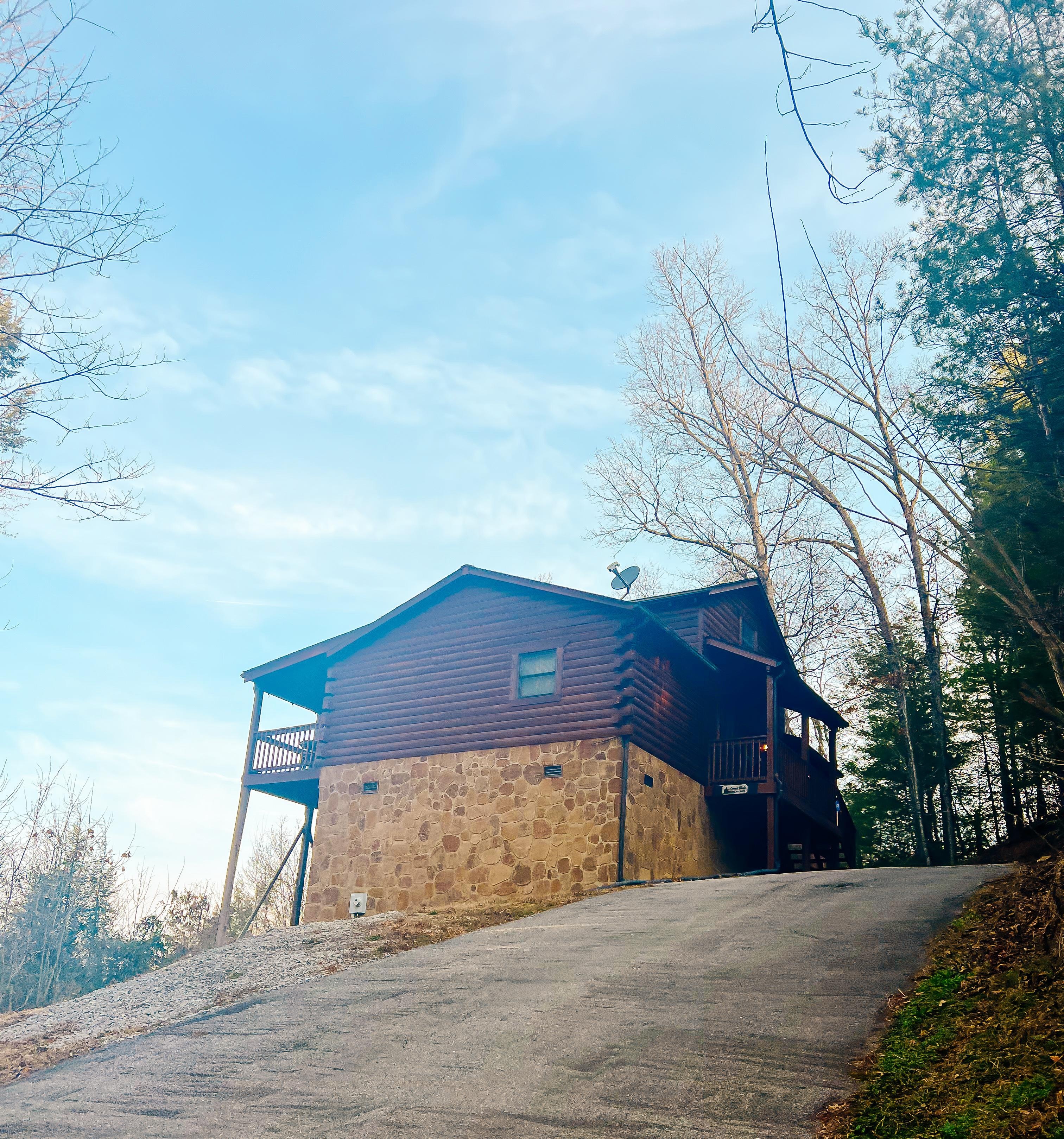 View as you pull into it