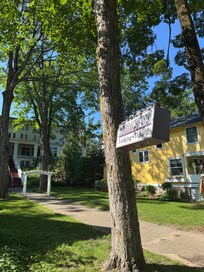 Back of hotel