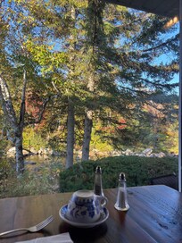 View from breakfast