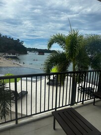 Balcony view from our room 219