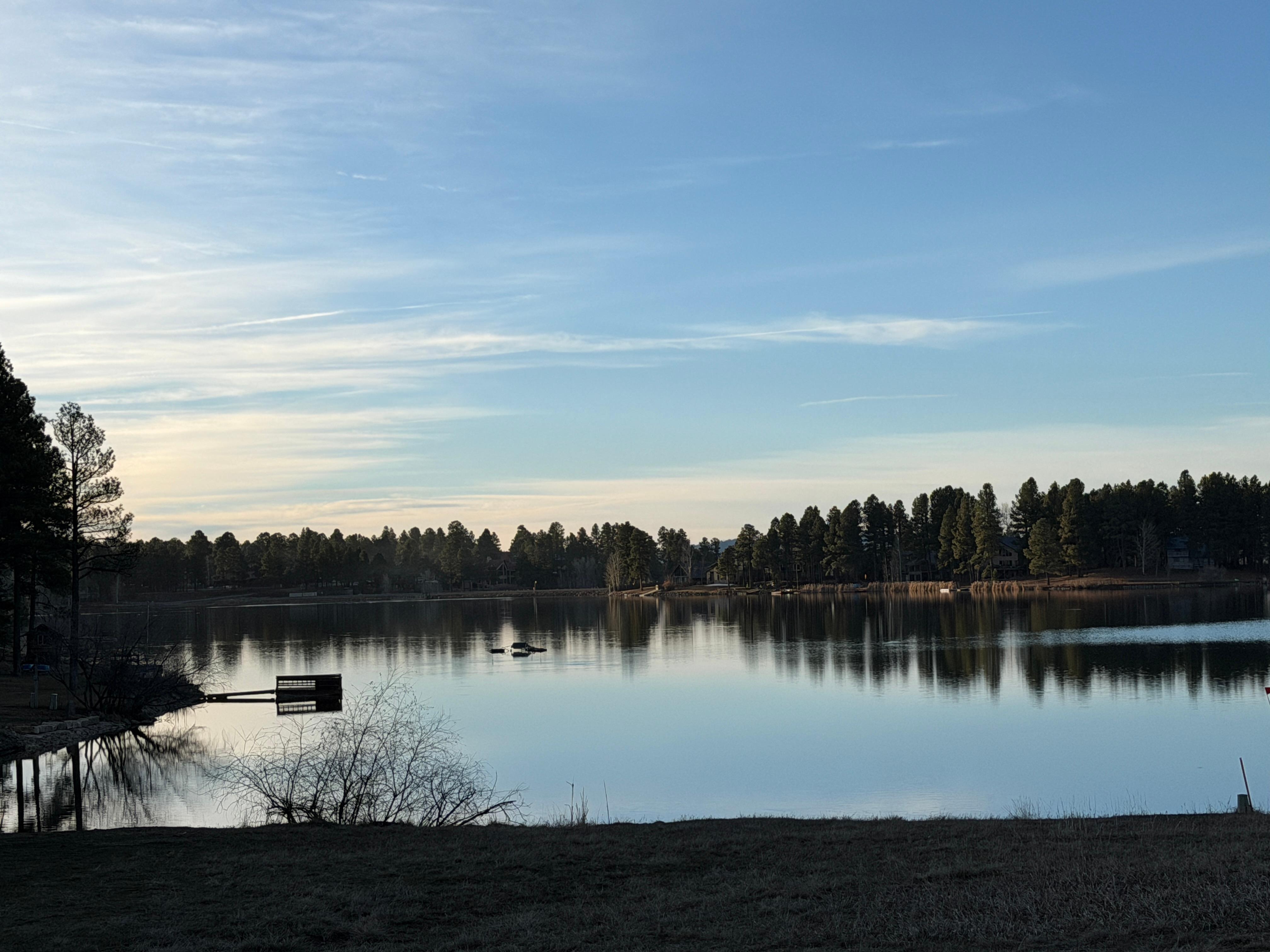  View from the parking lot of the condo. 