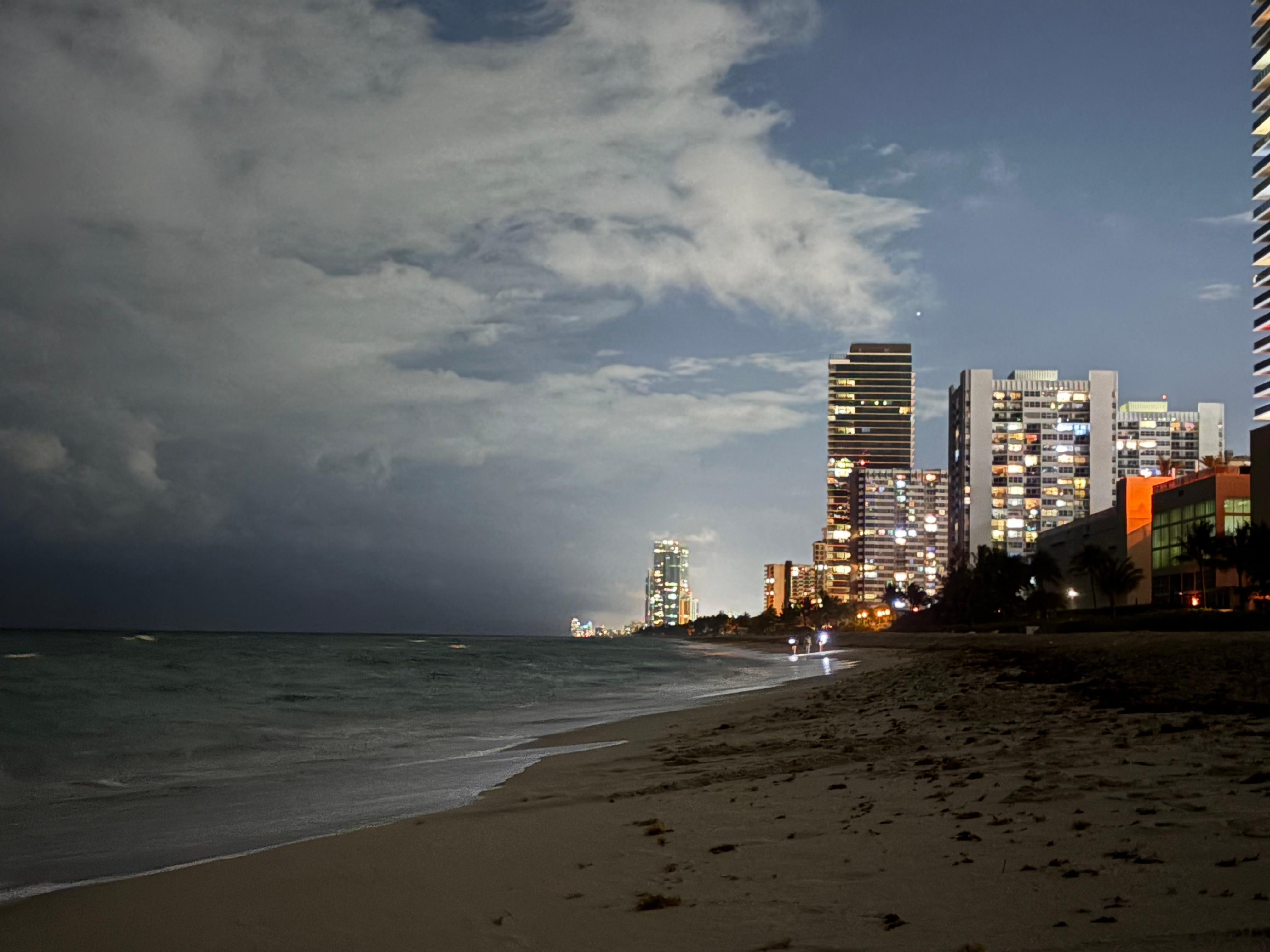 The beach near the property.