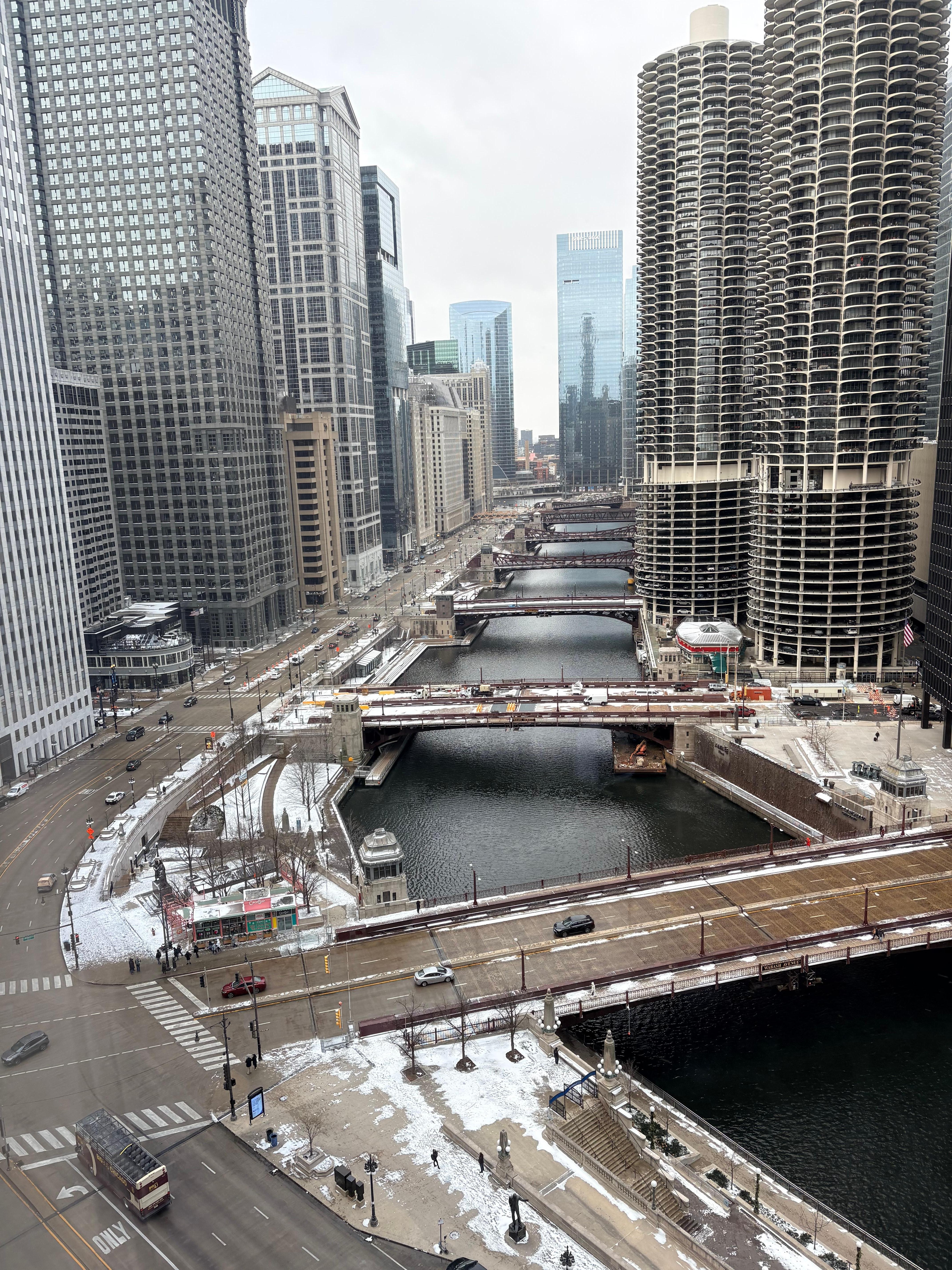 View from river view room