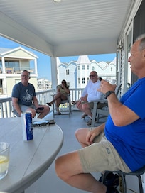 Drinks on the porch