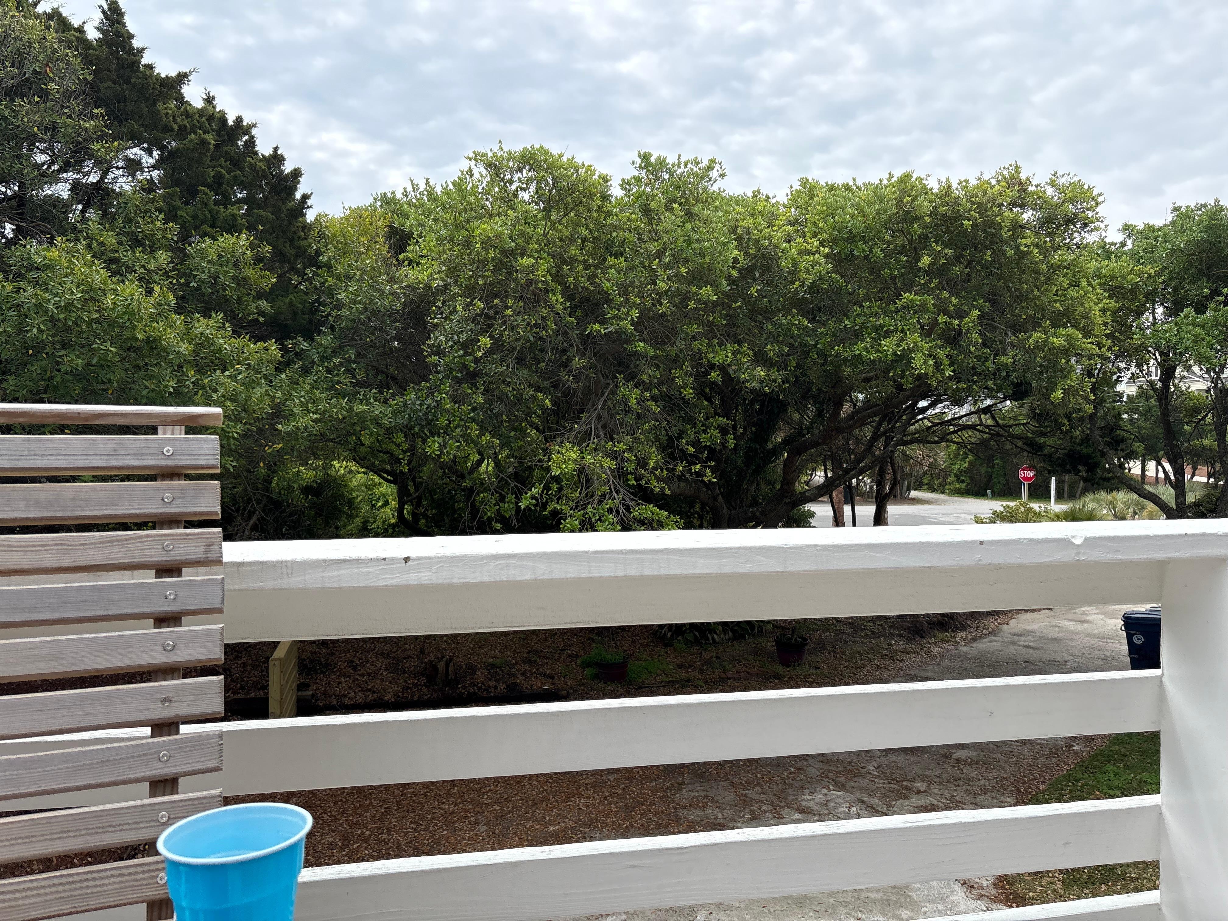 “Treehouse” porch view