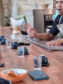 Coffee tasting experience