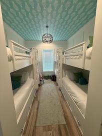 Bunk rooms- we had 5 adults in here and everyone was comfortable