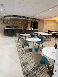 Lobby coffee area