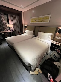 2 large singles (connecting room)