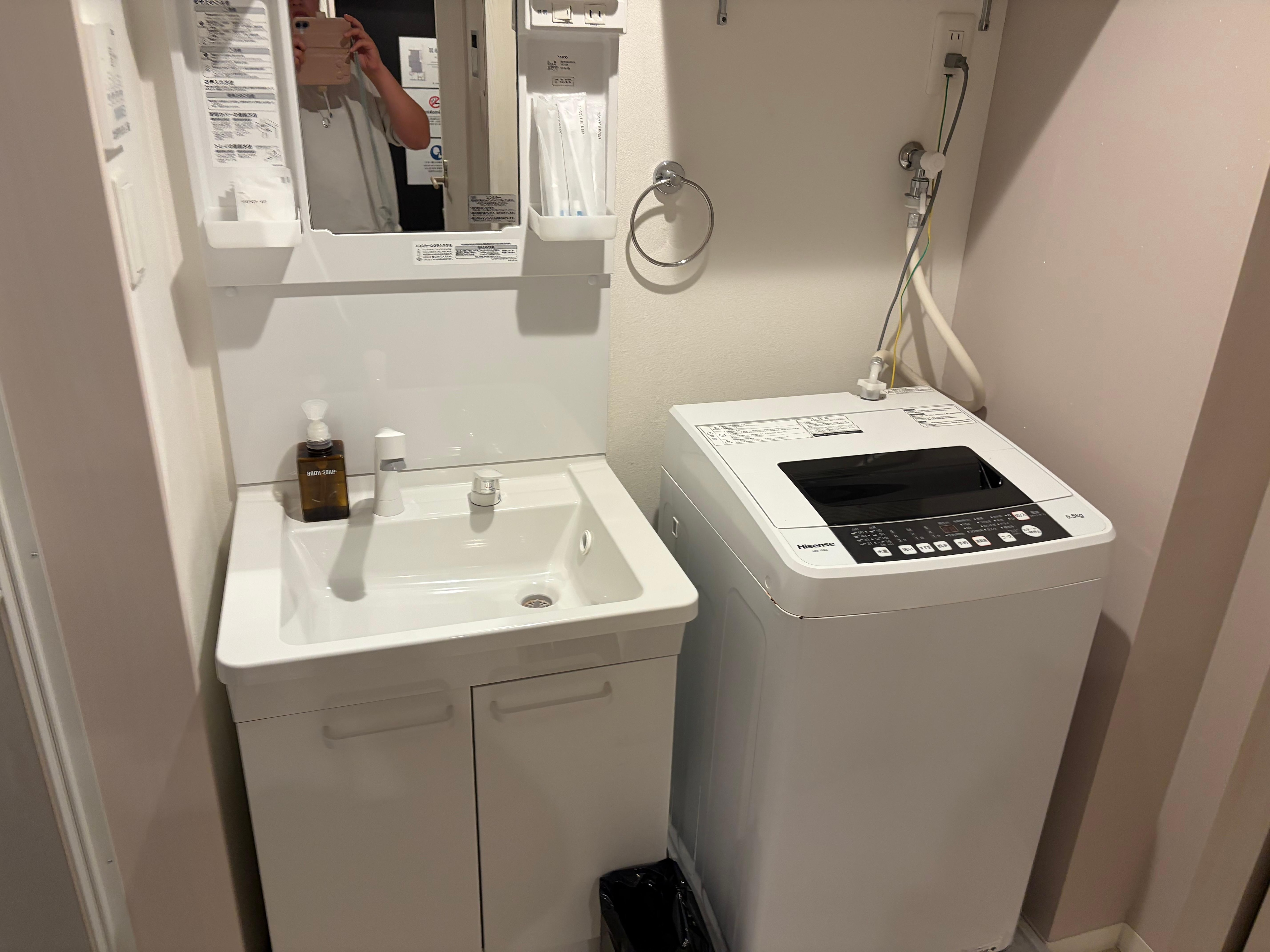 洗濯機は乾燥はあまり使えませんでした。