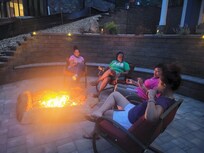 Evenings by the fire pit