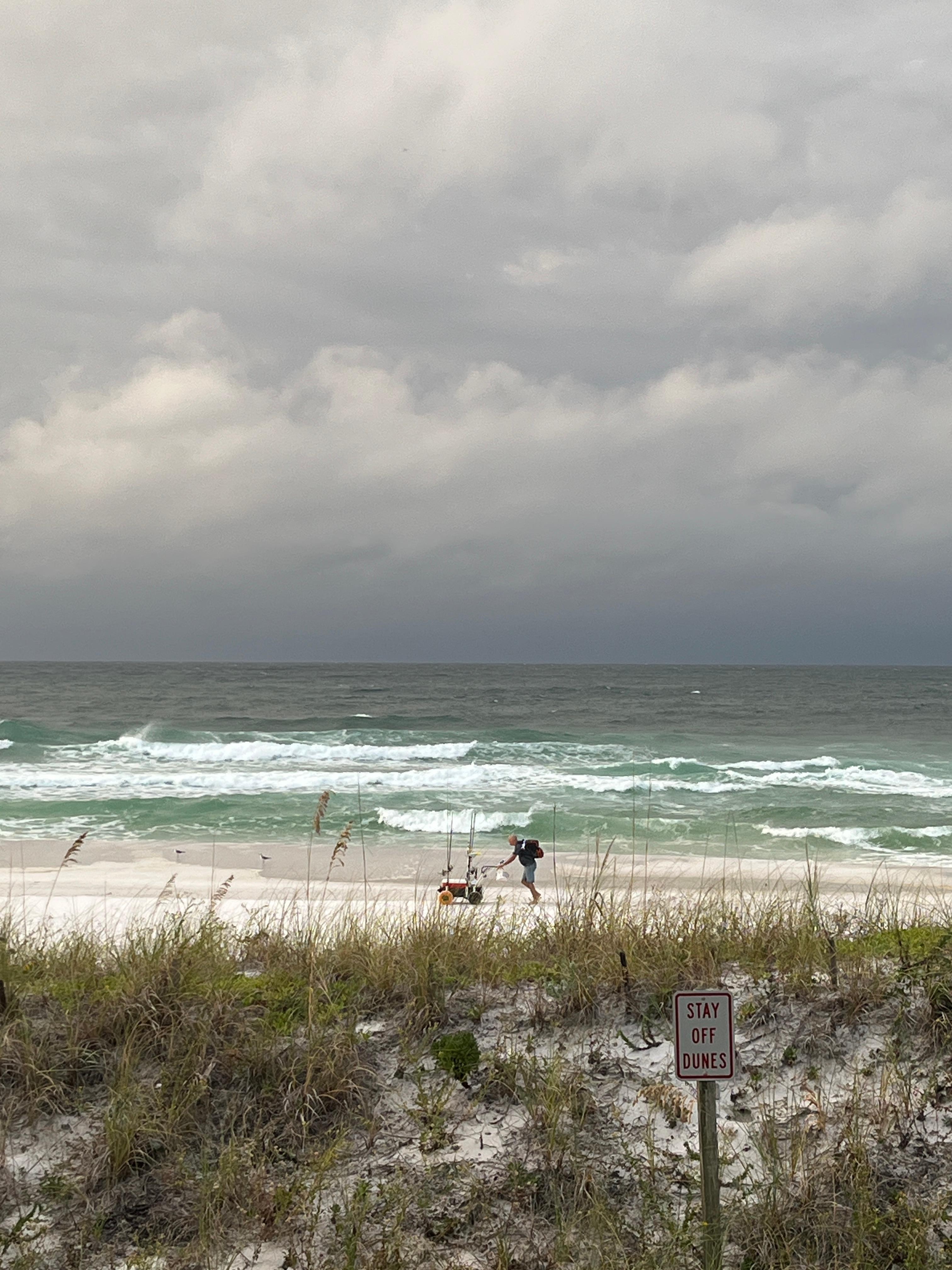 View straight out from balcony