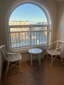 Cute patio sitting