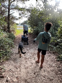 Short walk to the beach