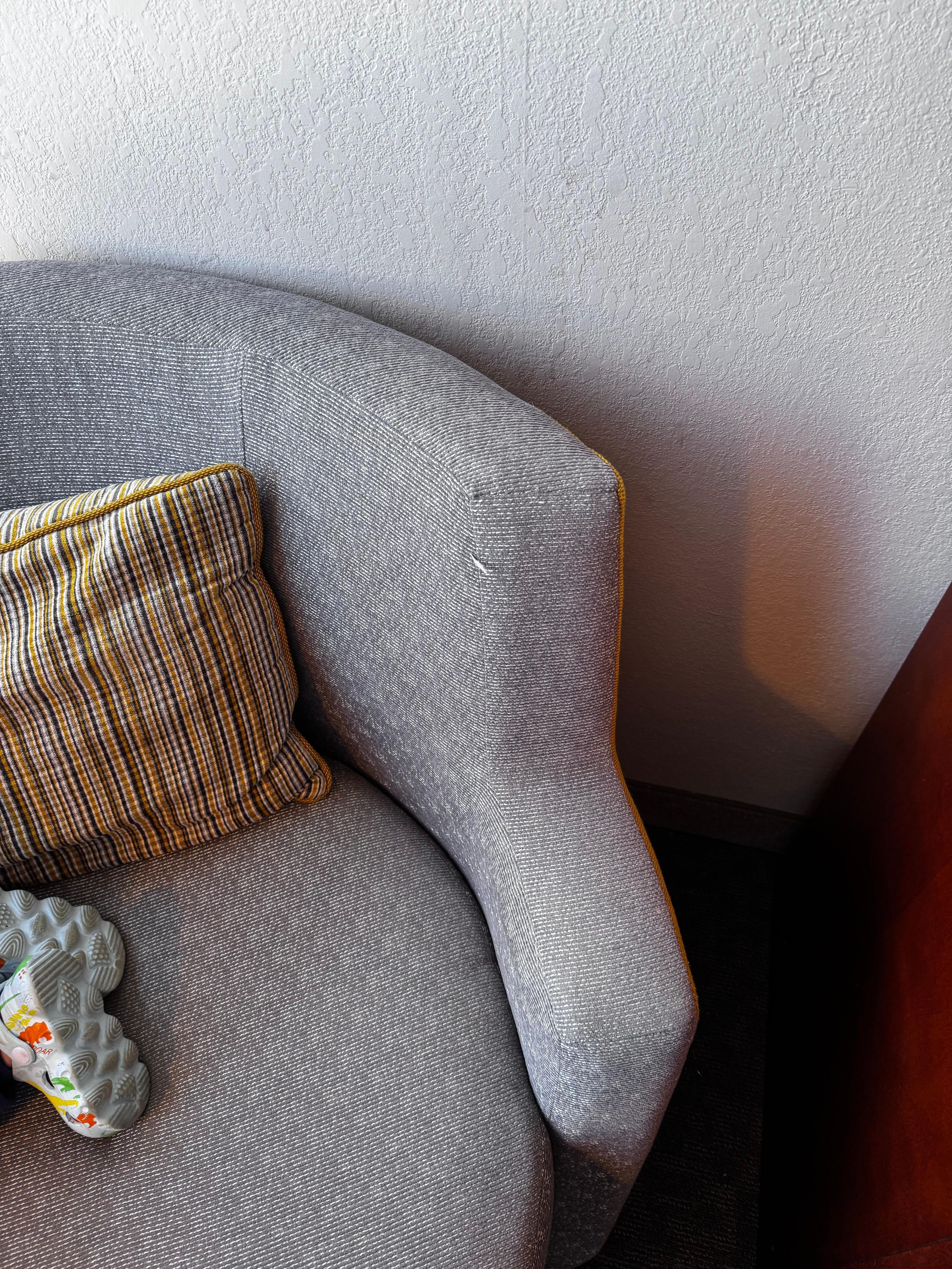 Furniture was worn and had damage