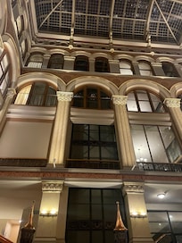 Atrium was remarkable.