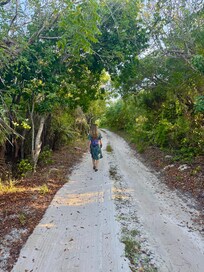 Walk the soft road to Pascal's for an end of day cocktail. Recommend you take beach for your walk back home!