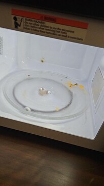 Cheese in the microwave