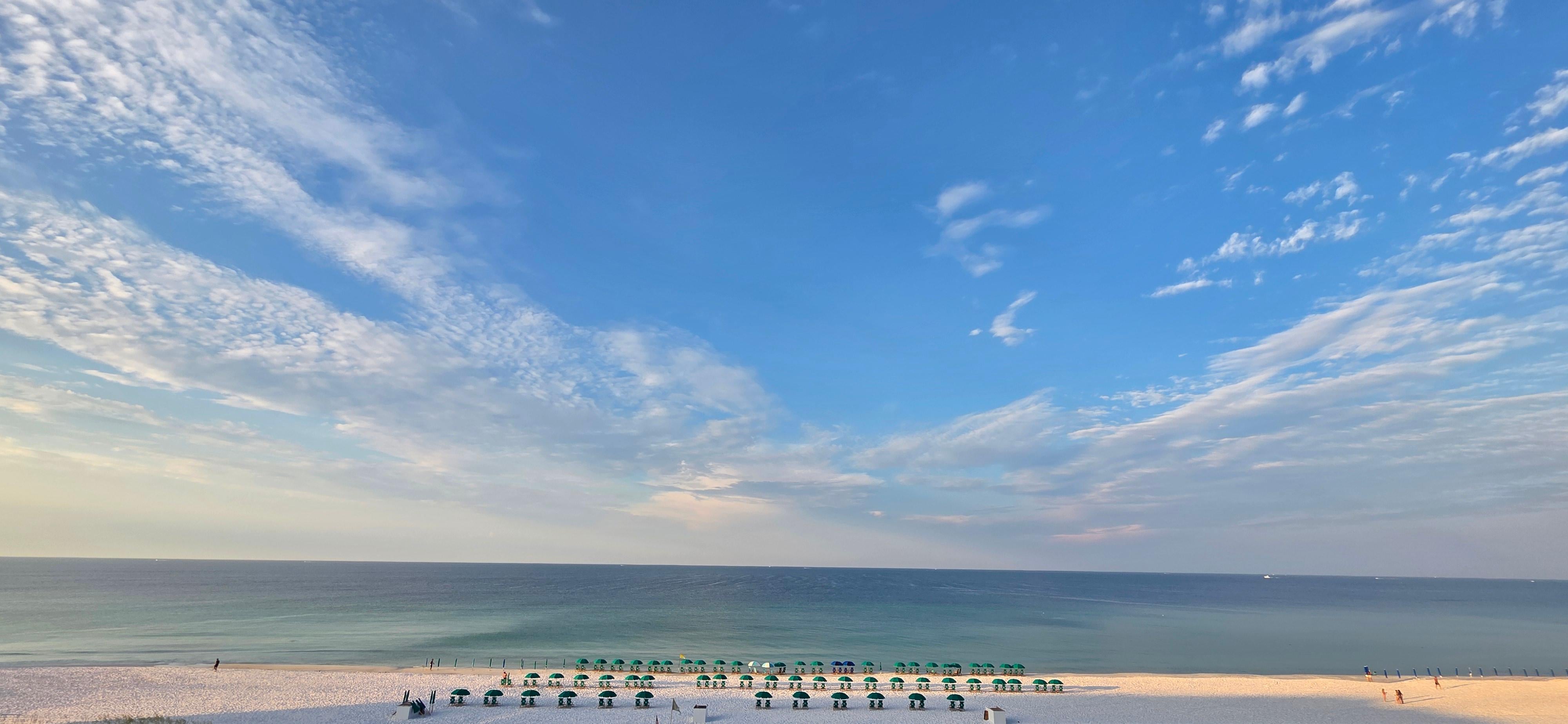 The picture is from the balcony.