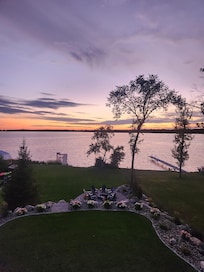 Sunset from the deck