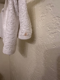 Stains on towels