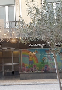 Utsikt från frukost.