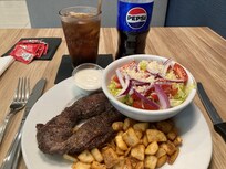 Dinner in the restaurant