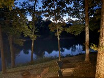 View from the deck in the evening