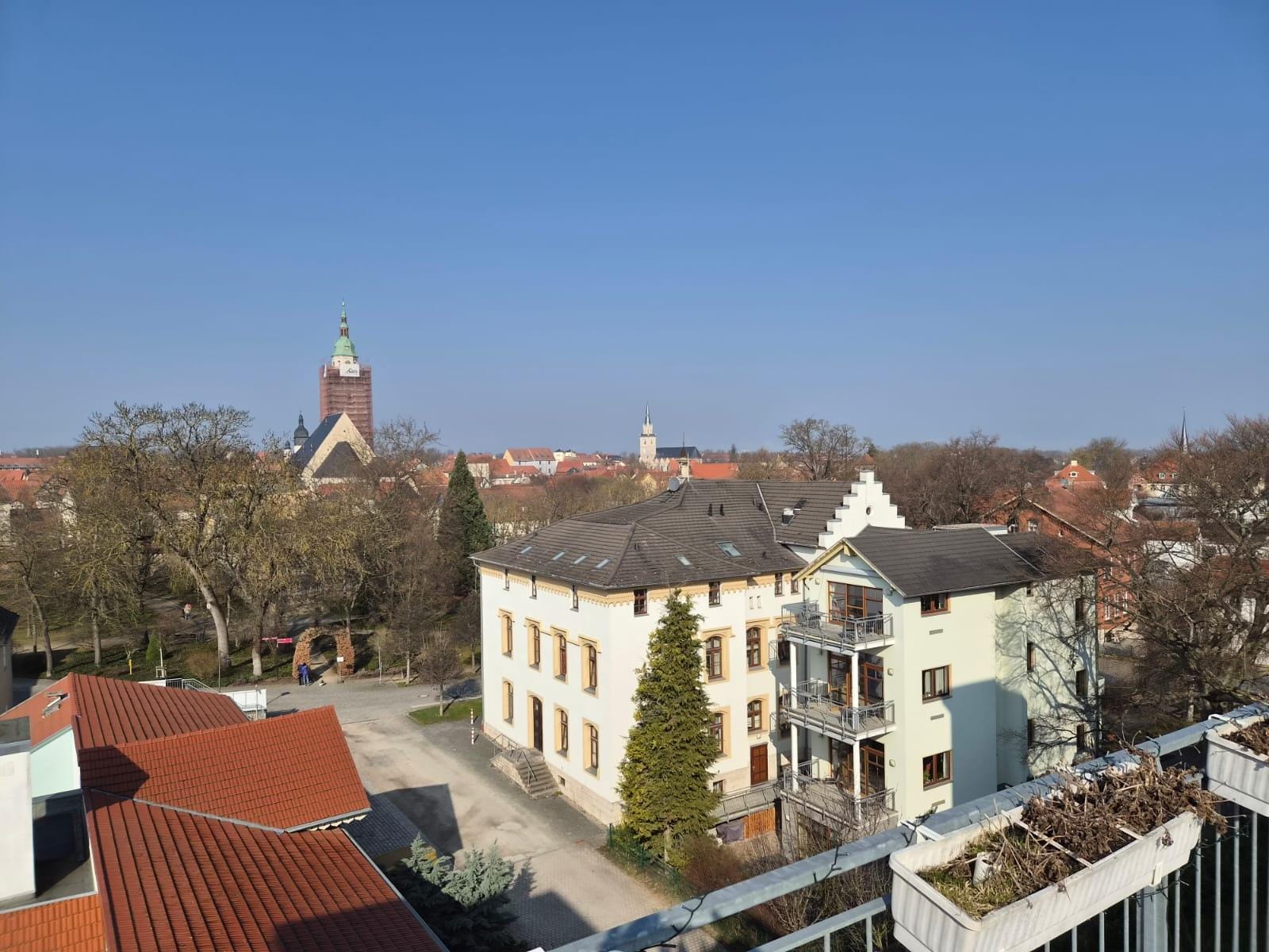 Suuuuuper Blick über Bad Langensalza. 