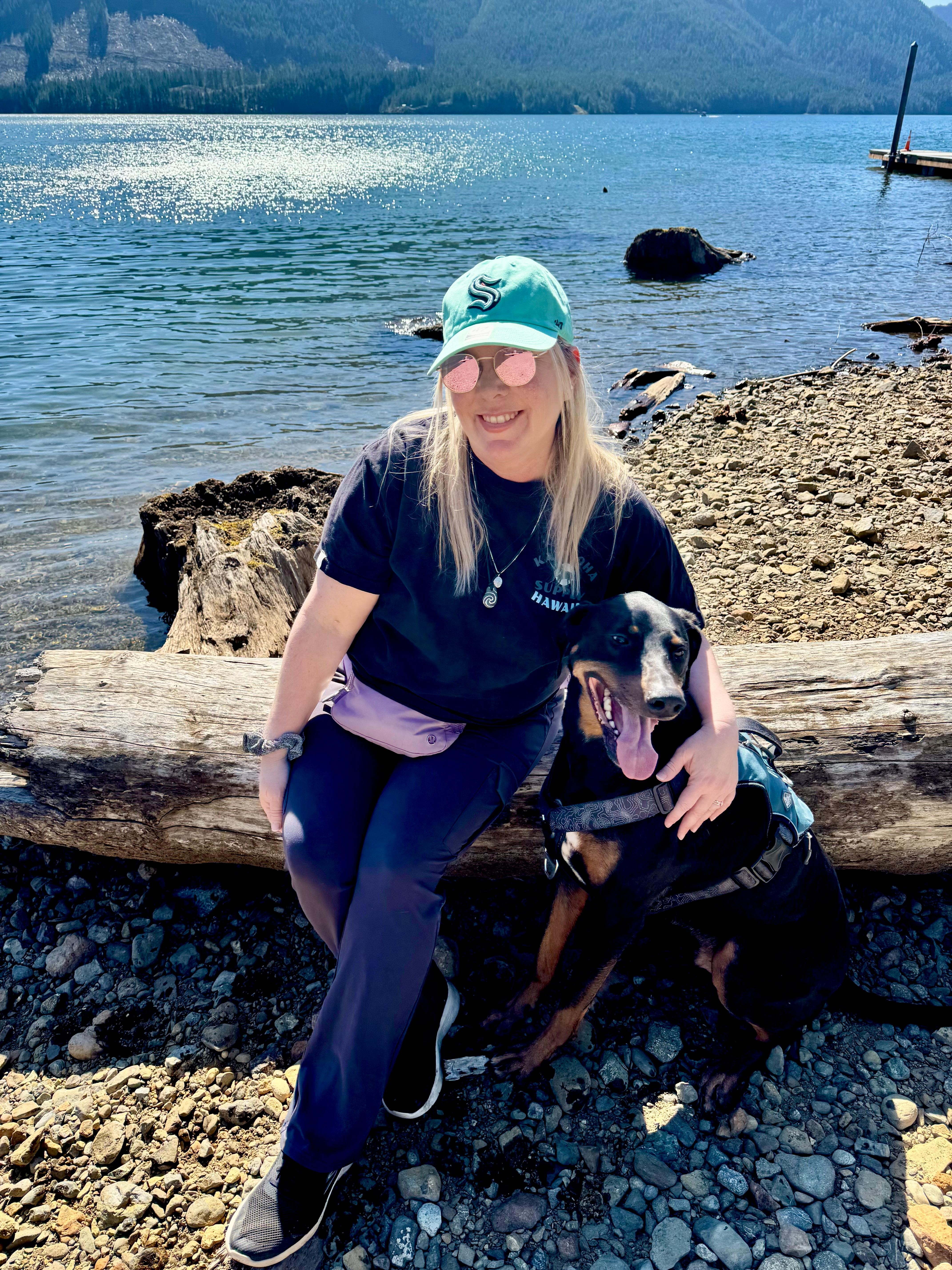 The beauty of this neighborhood lake access is within walking distance of the cabin 