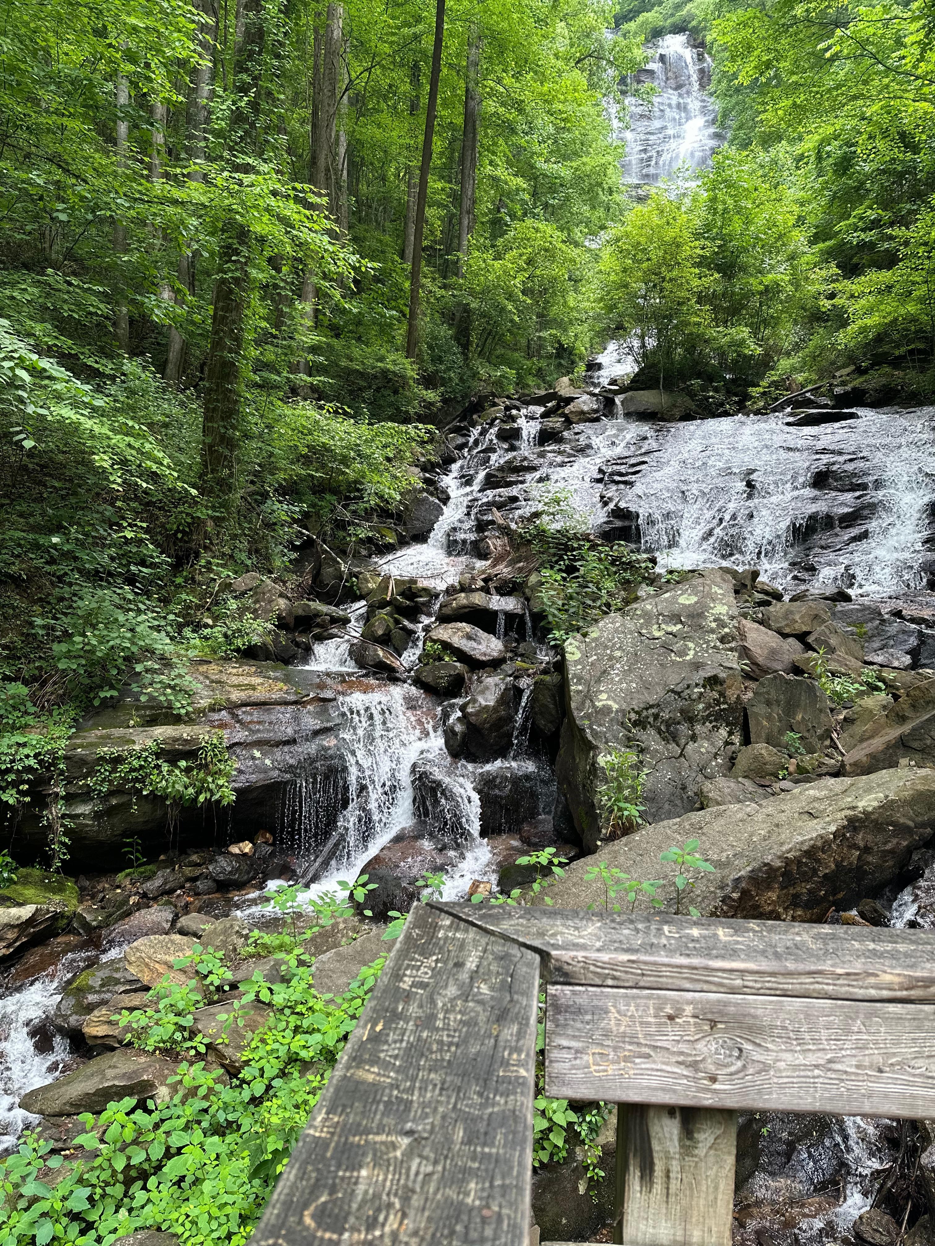 175/600 stairs into the hike