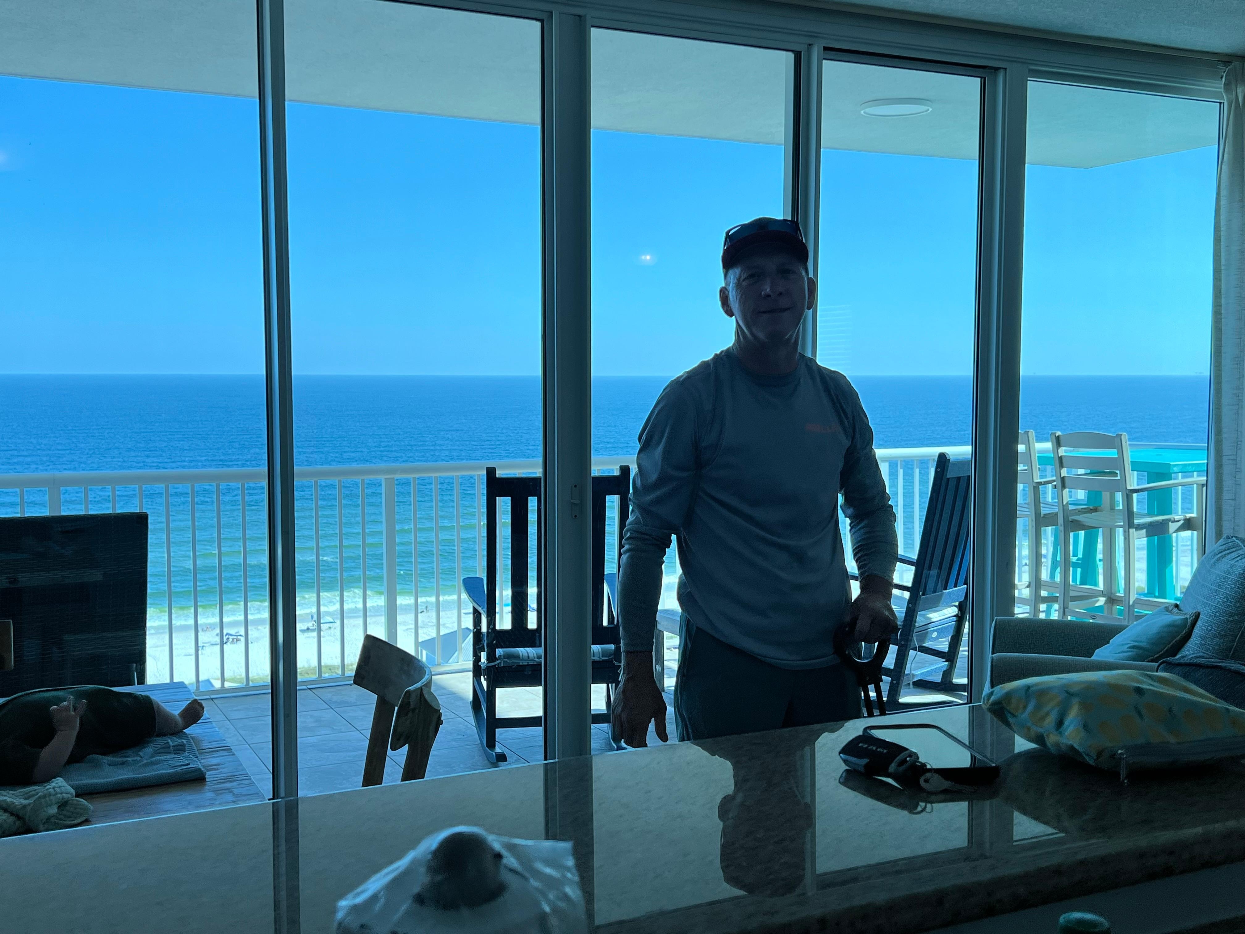 The view was gorgeous!