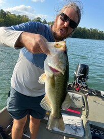 First fish of the trip - 3 lb 9 oz