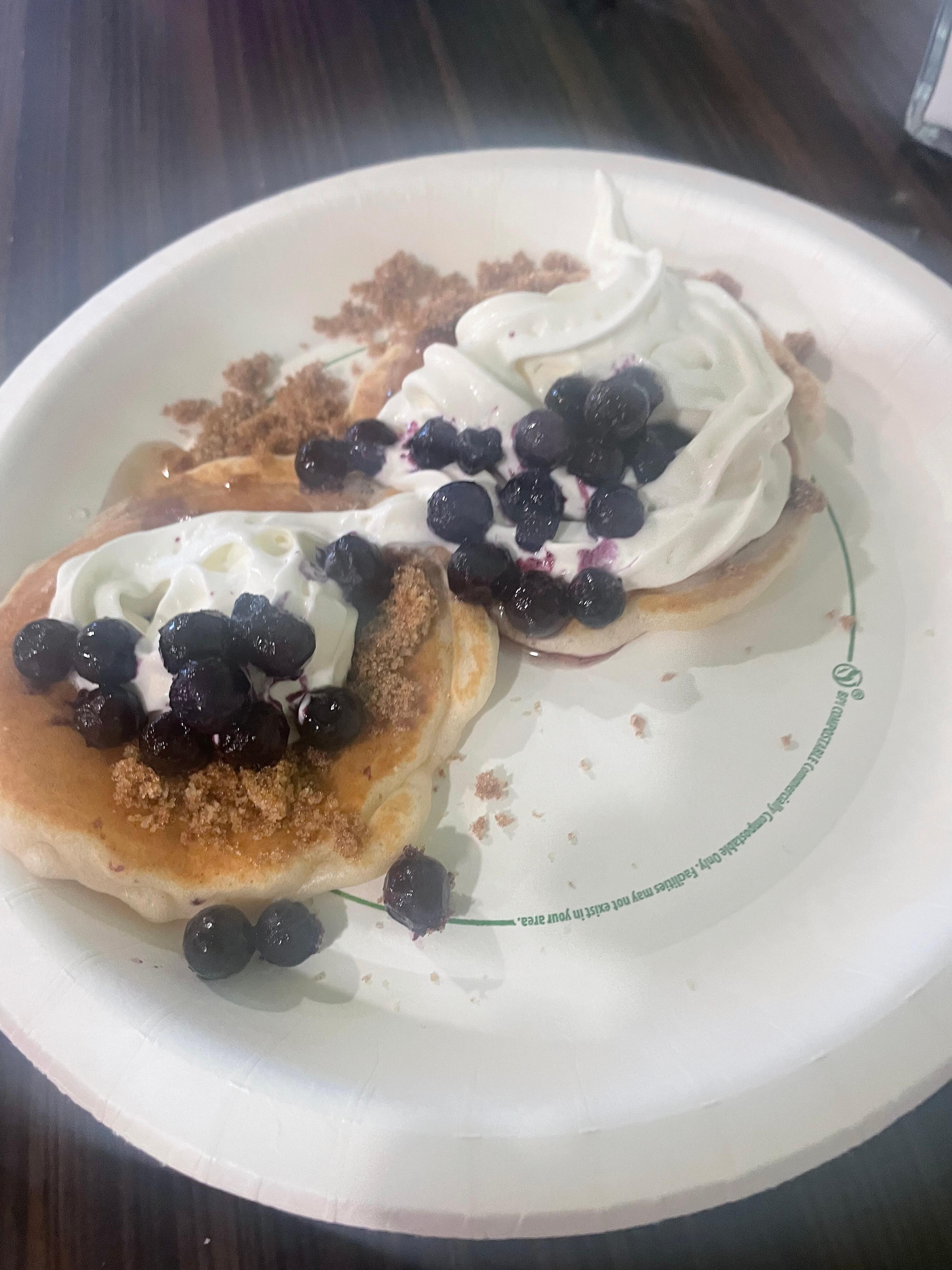 Pancakes at Breakfast 