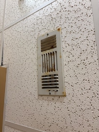 Rusted air vent