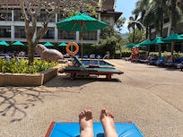 Pool area
