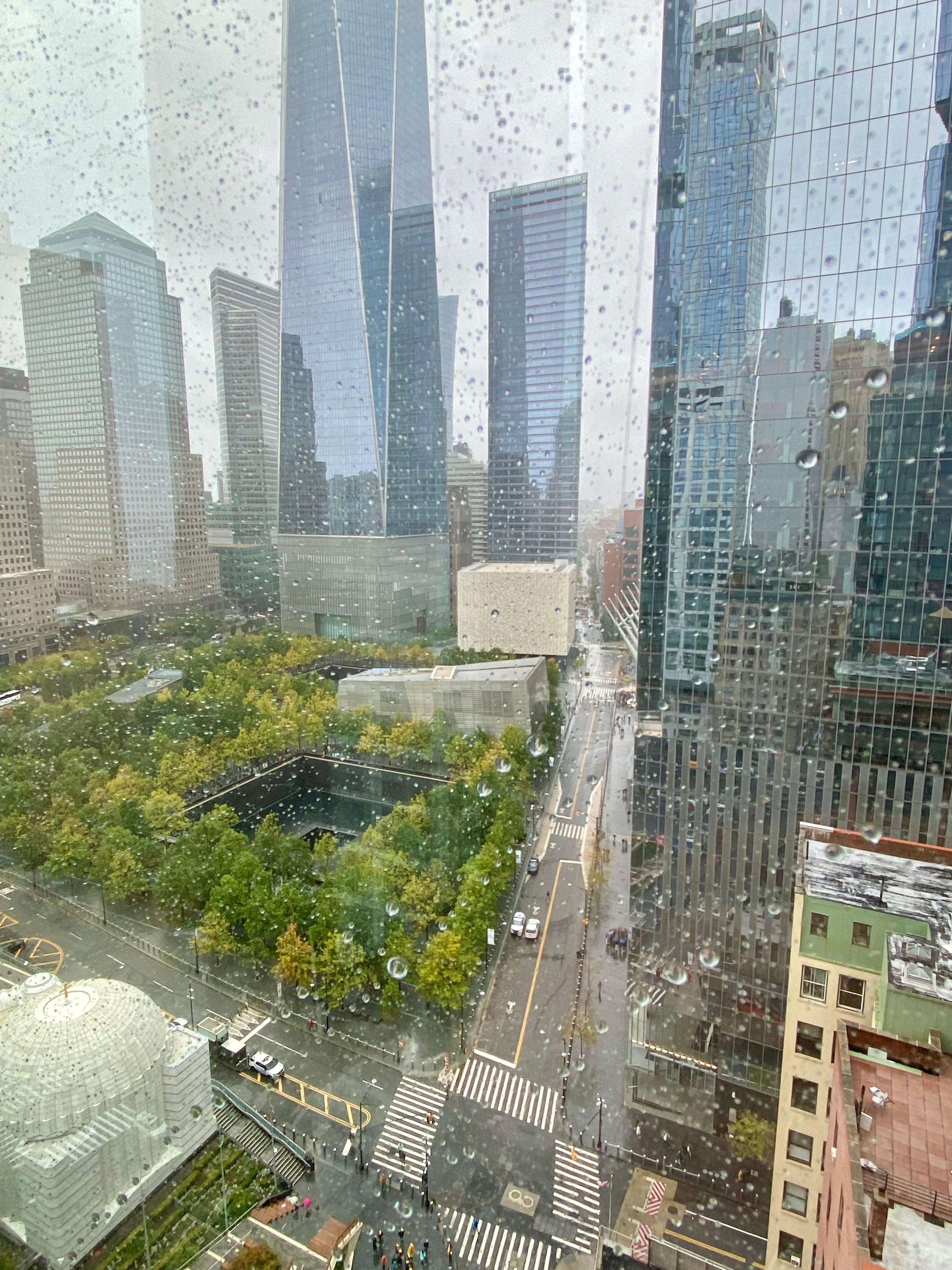 View from our room on the 22nd floor