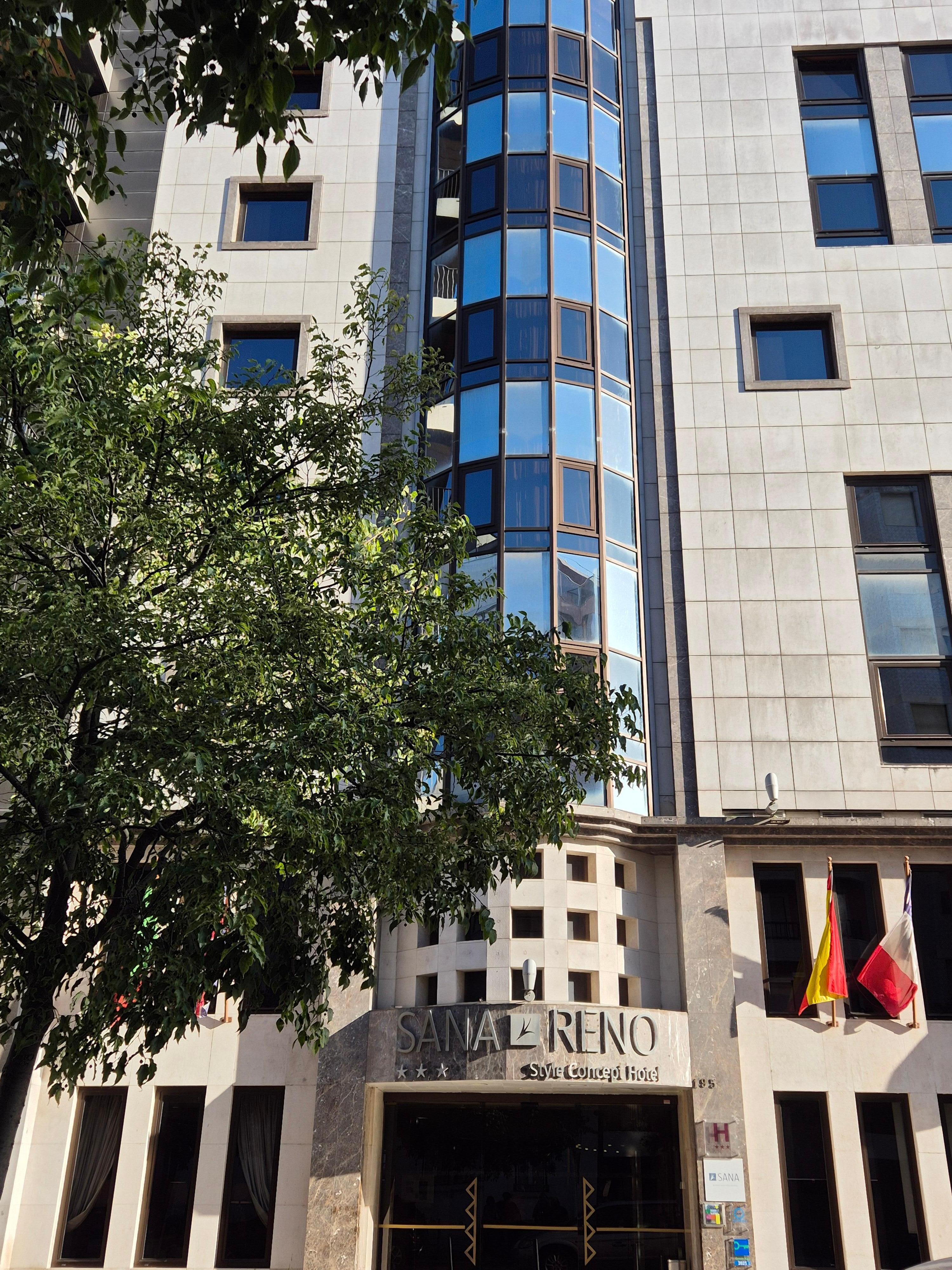 Hotel entrance