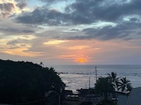 One of many sunsets from the deck - perfect for winding down the day with a glass of wine