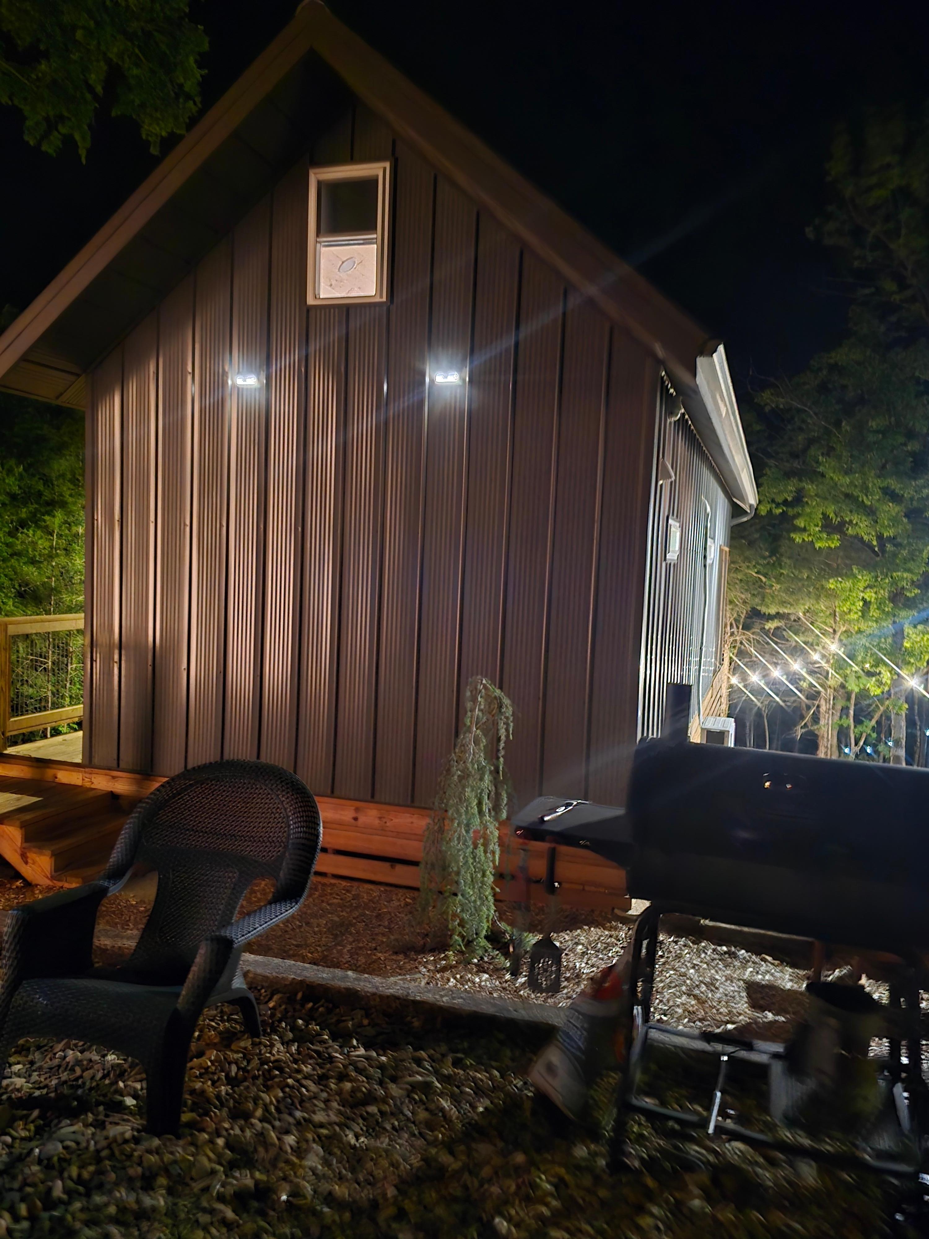 The cabin