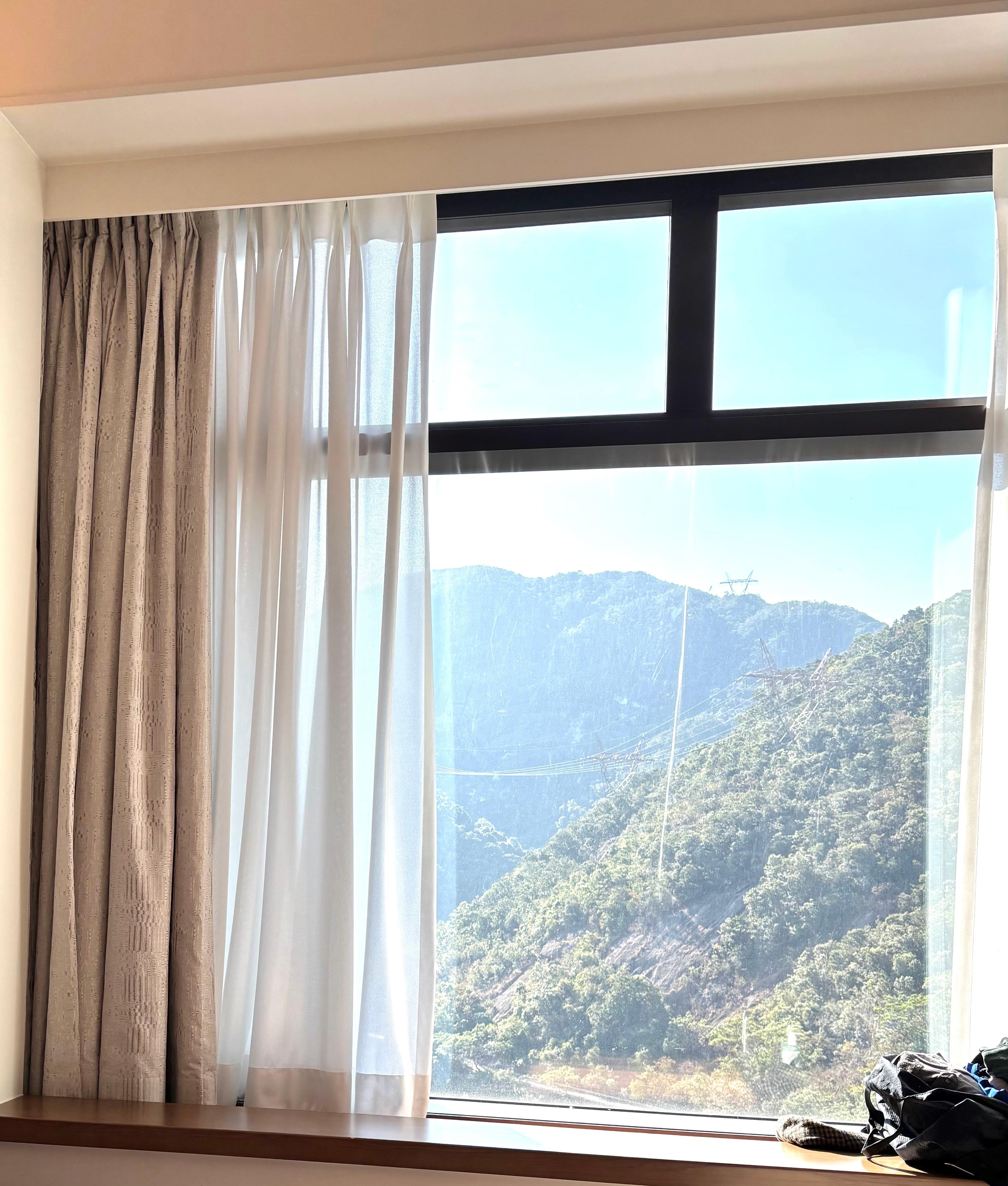 Lovely view from the bedroom windows! 