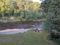View from the porch.